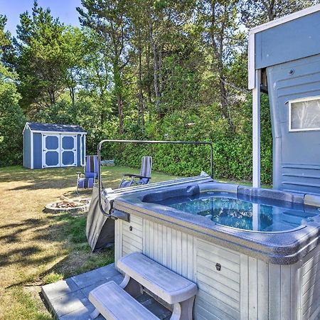 Coastal Pnw Gem With Hot Tub - Walk To Beach! Grayland Esterno foto