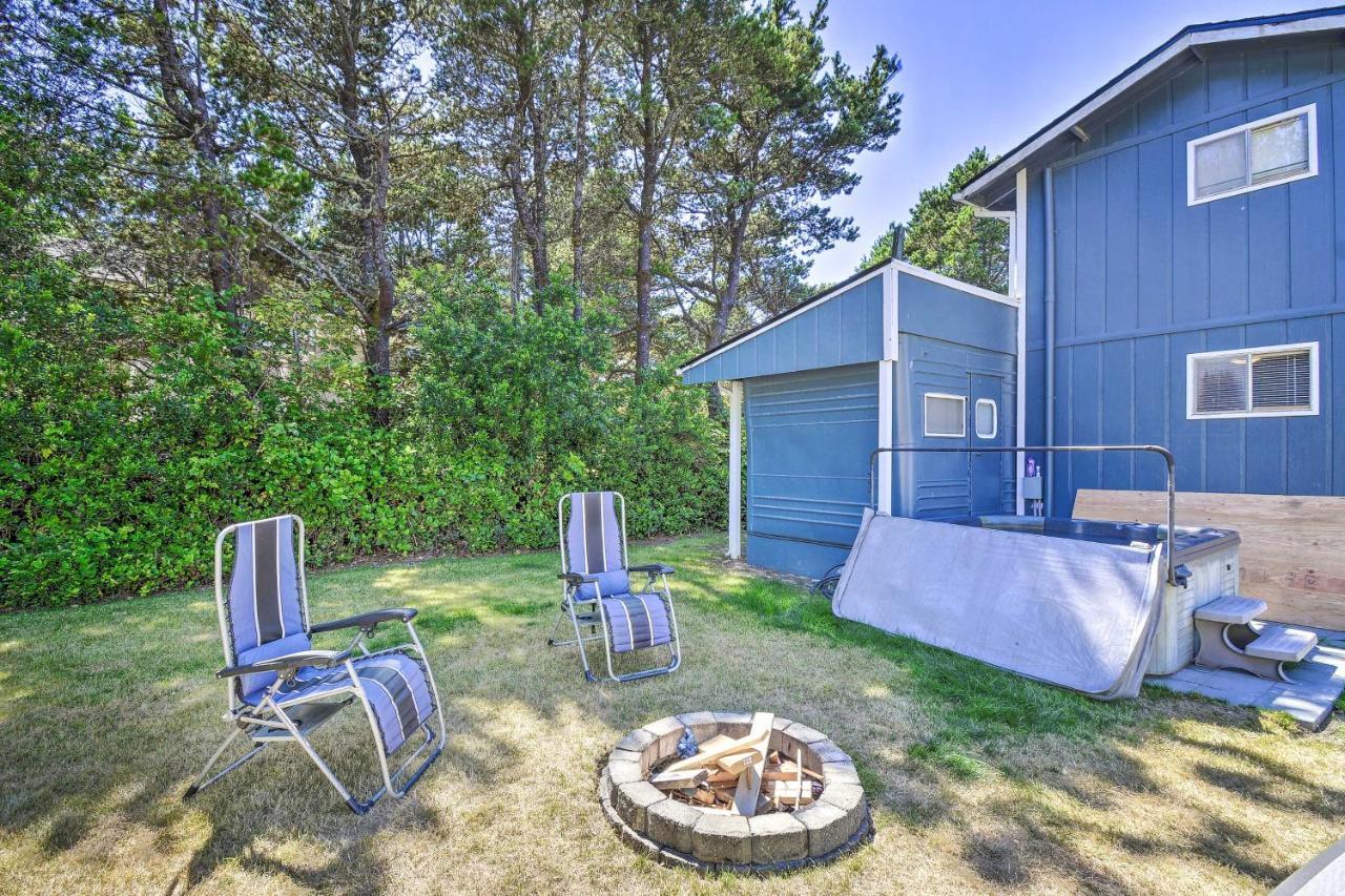 Coastal Pnw Gem With Hot Tub - Walk To Beach! Grayland Esterno foto